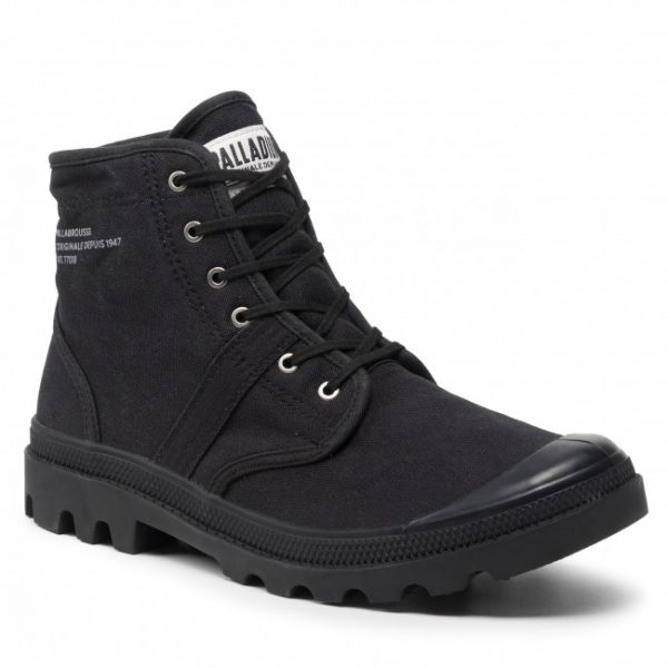 Scarponcini Palladium - Pallabrousse Legion 77018-008-M Black/Black Scarponcini Palladium - Pallabrousse Legion 77018-008-M Black/Black