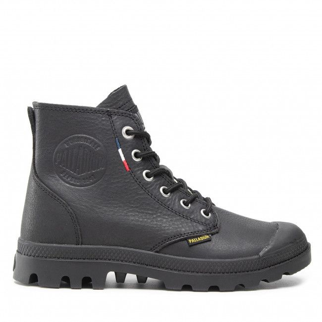 Scarponcini Palladium - Pampa Hi Unlined LII 77076-008-M Black/Black