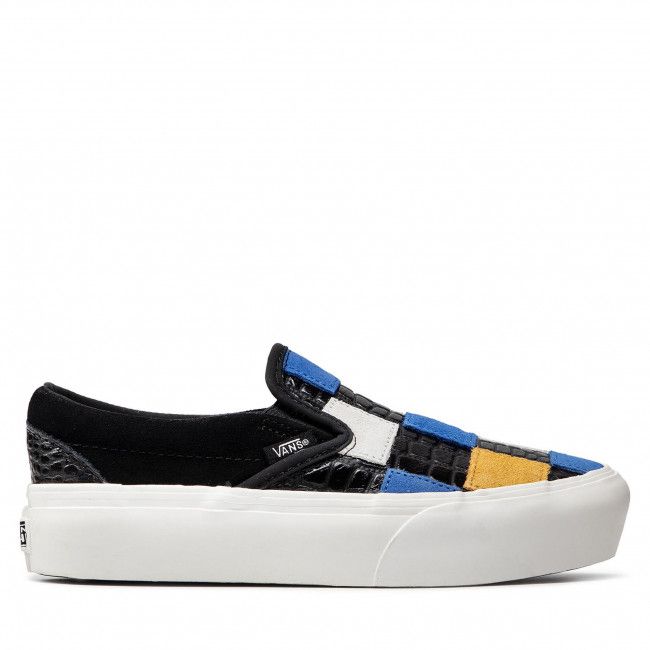 Scarpe sportive Vans - Classic Slip-On P VN0A3JEZ1L21 (Croc Suede Check)Mlt/Blk