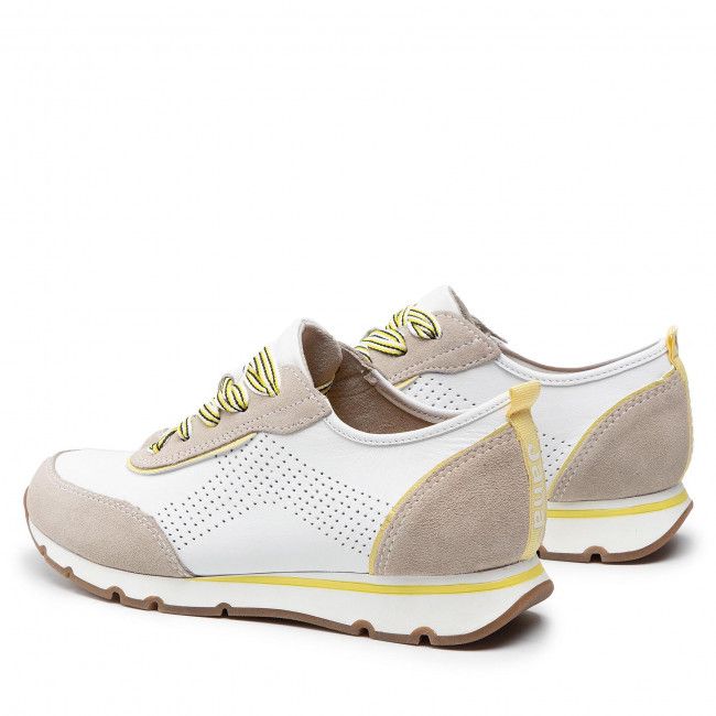 Sneakers JANA - 8-23614-26 White/Saffron 160
