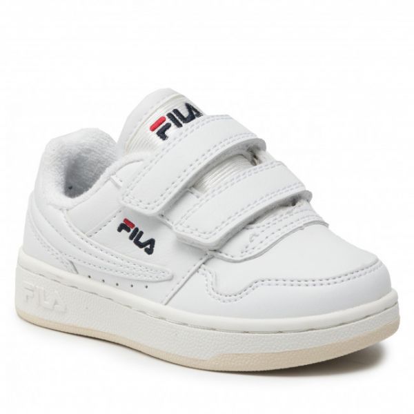 Sneakers Fila - Arcade Velcro Infants 1011078.91X White/White Sneakers Fila - Arcade Velcro Infants 1011078.91X White/White