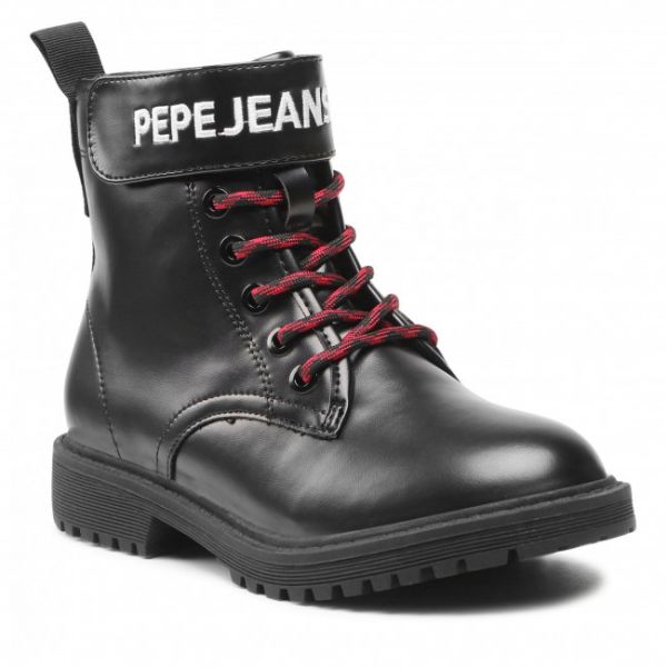 Stivali Pepe Jeans - Hatton Strap Combi PGS50167 Black 999 Stivali Pepe Jeans - Hatton Strap Combi PGS50167 Black 999