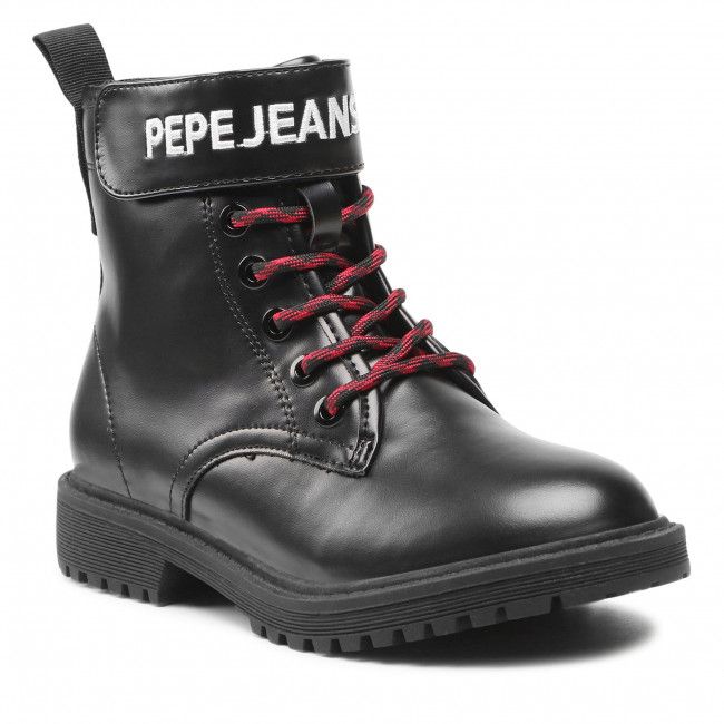 Stivali Pepe Jeans - Hatton Strap Combi PGS50167 Black 999
