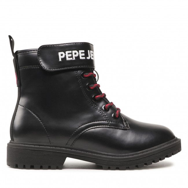 Stivali Pepe Jeans - Hatton Strap Combi PGS50167 Black 999