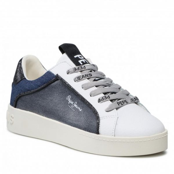 Sneakers PEPE JEANS - Brixton Denim PLS31212 Royal Blue 593