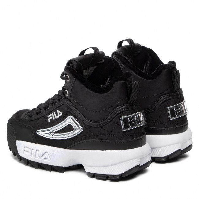 Sneakers FILA - Disruptor Q Mid Wmn 1011407.11X Black/Silver
