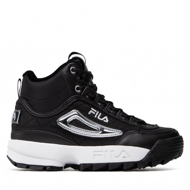Sneakers FILA - Disruptor Q Mid Wmn 1011407.11X Black/Silver