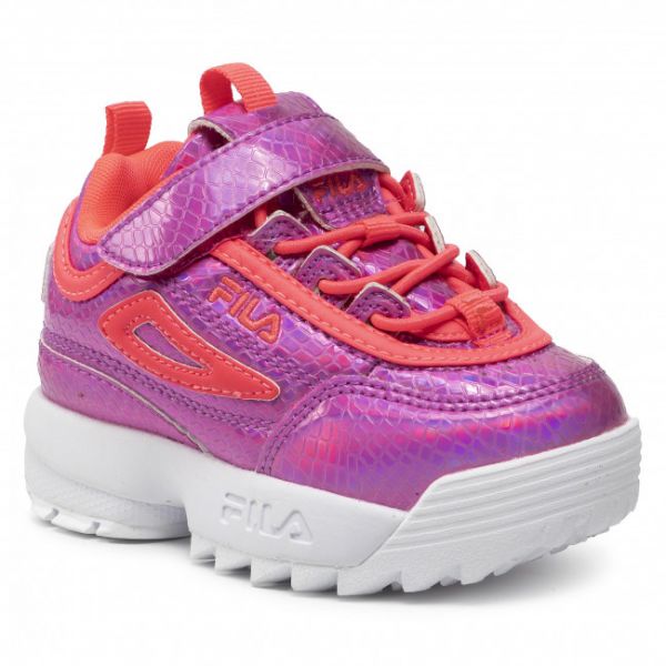 Sneakers FILA - Disruptor E Infants F 1011418.81A Iridescent/Diva Pink Sneakers FILA - Disruptor E Infants F 1011418.81A Iridescent/Diva Pink