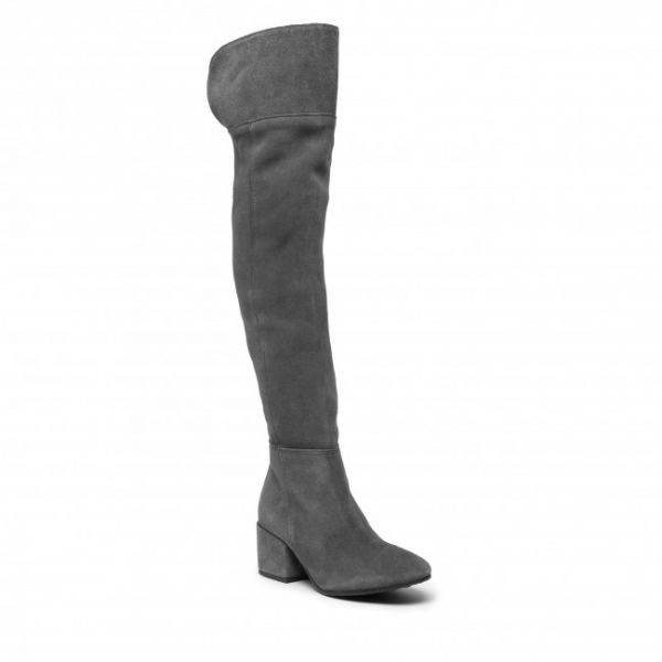 Stivali sopra il ginocchio OLEKSY - 466/105 Grigio Stivali sopra il ginocchio OLEKSY - 466/105 Grigio