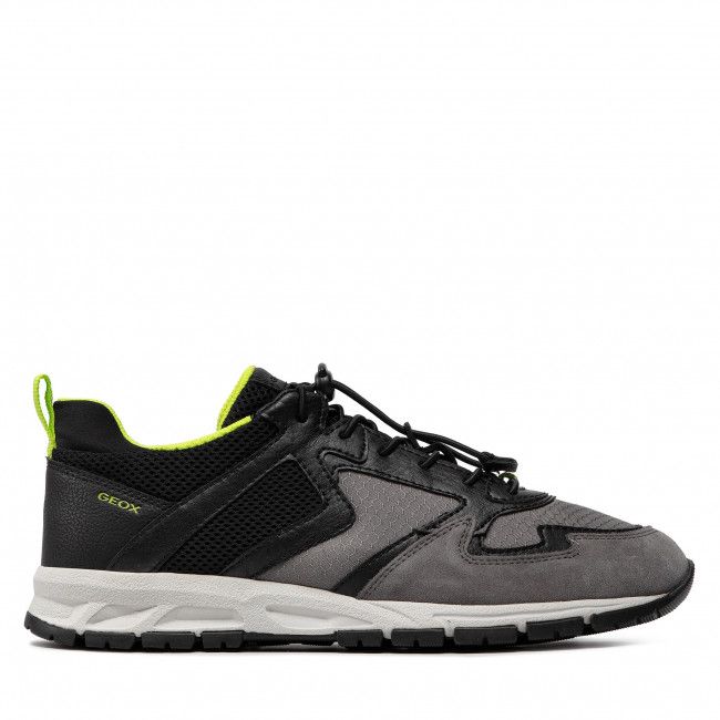 Sneakers Geox - U Delray A U25A7A 011PT C0043 Grey/Black