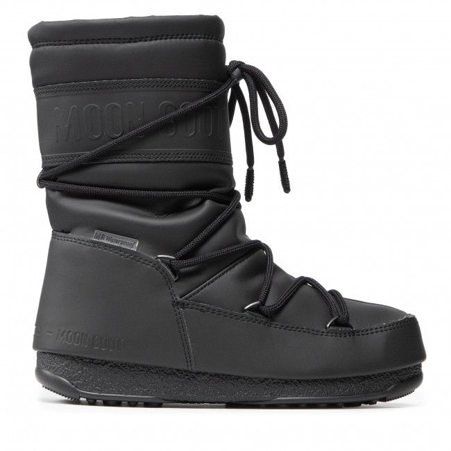 Stivali da neve MOON BOOT - Mid Rubber Wp 24010300 Black