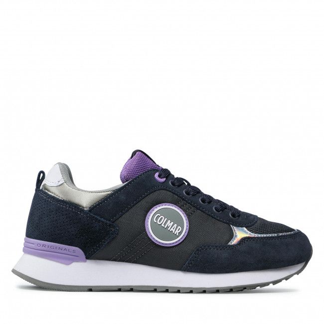 Sneakers COLMAR - Travis Colors 092 Anthracite/Lilac/Dusty Green