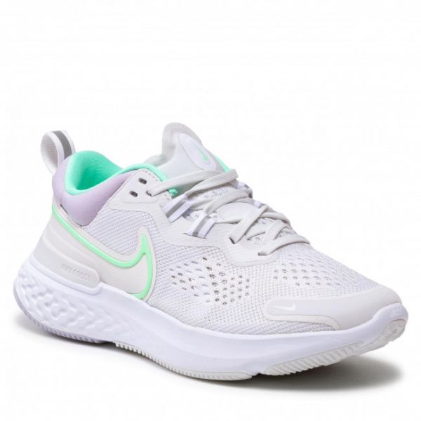 Scarpe NIKE - React Miler 2 CW7136 002 Platinum Tint/Green Glow/White