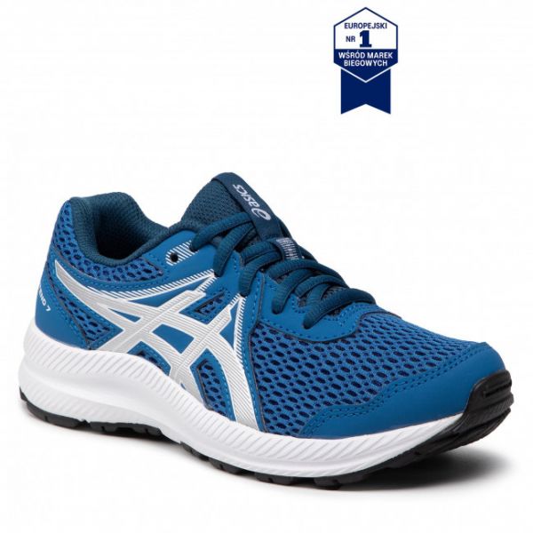 Scarpe Asics - Contend 7 Gs 1014A192 Lake Drive/Pure Silver 413 Scarpe Asics - Contend 7 Gs 1014A192 Lake Drive/Pure Silver 413
