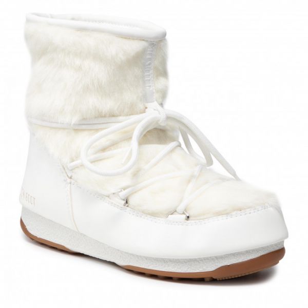 Stivali da neve MOON BOOT - Monaco Low Fur Wp 2 24009700003 Optical White Stivali da neve MOON BOOT - Monaco Low Fur Wp 2 24009700003 Optical White
