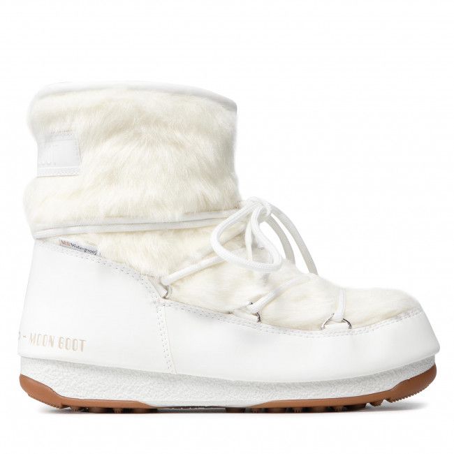 Stivali da neve MOON BOOT - Monaco Low Fur Wp 2 24009700003 Optical White