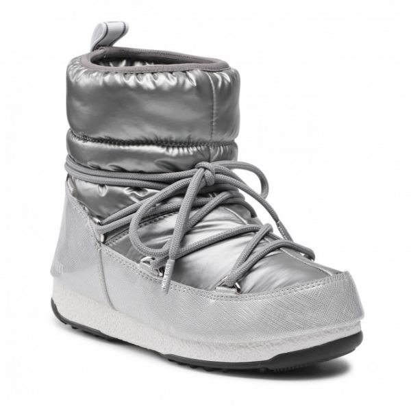 Stivali da neve MOON BOOT - Low Pillow Wp 24010100002 Silver Stivali da neve MOON BOOT - Low Pillow Wp 24010100002 Silver