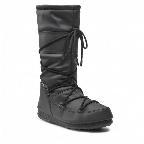 Stivali da neve MOON BOOT - High Rubber Wp 24010200 Black Stivali da neve MOON BOOT - High Rubber Wp 24010200 Black