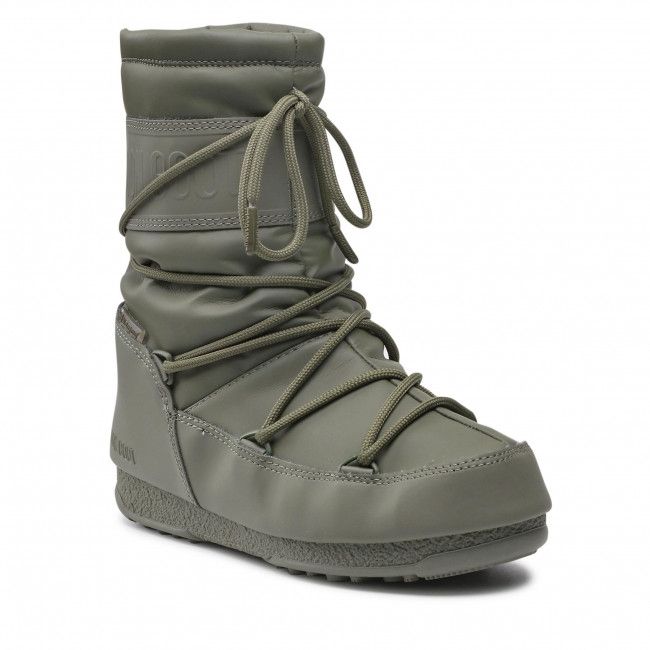 Stivali da neve MOON BOOT - Mid Rubber Wp 24010300002 Khaki