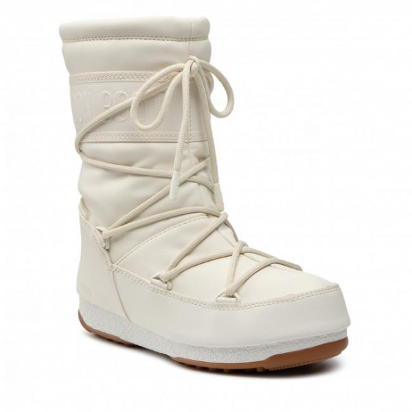 Stivali da neve MOON BOOT - Mid Rubber Wp 24010300003 Cream