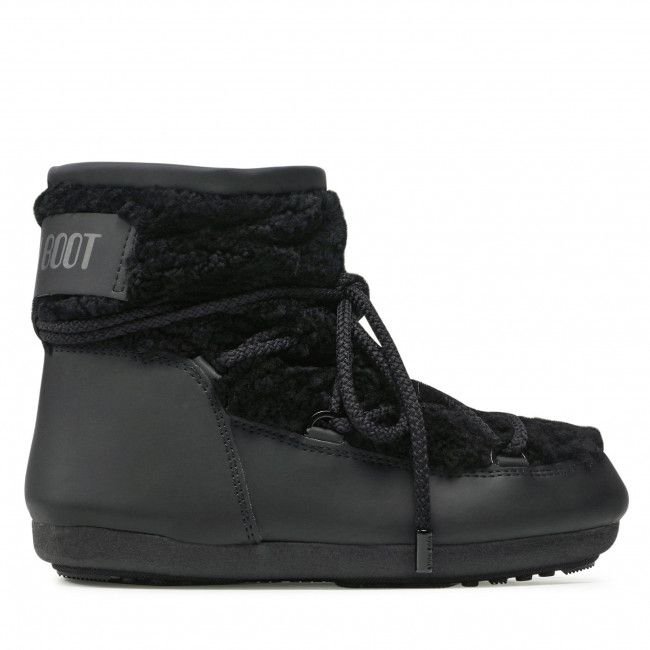 Stivali da neve MOON BOOT - Dk Side Low Matt 24301600 Black 001