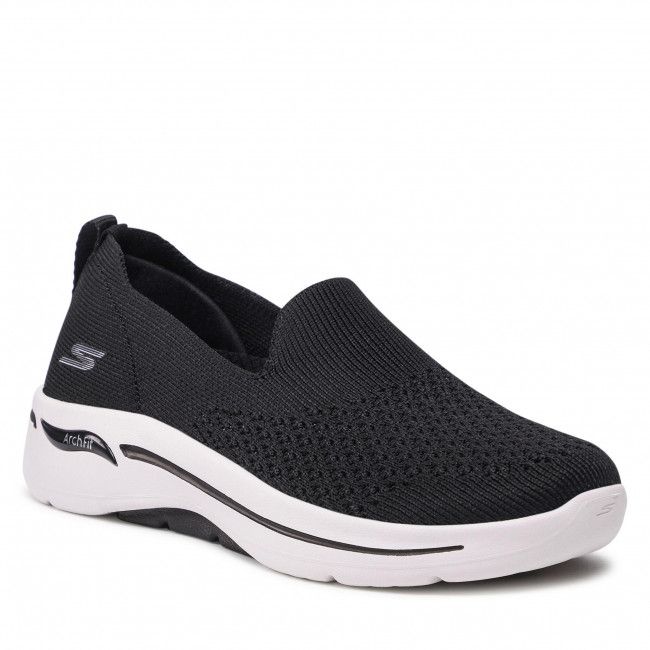 Scarpe basse SKECHERS - Delora 124418/BKW Black/White