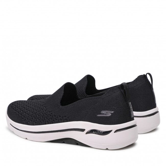 Scarpe basse SKECHERS - Delora 124418/BKW Black/White