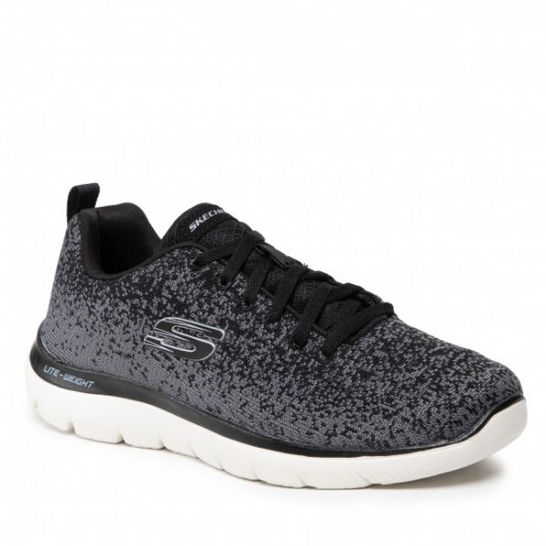 Sneakers Skechers - Warrick 232295/BKW Black/White Sneakers Skechers - Warrick 232295/BKW Black/White