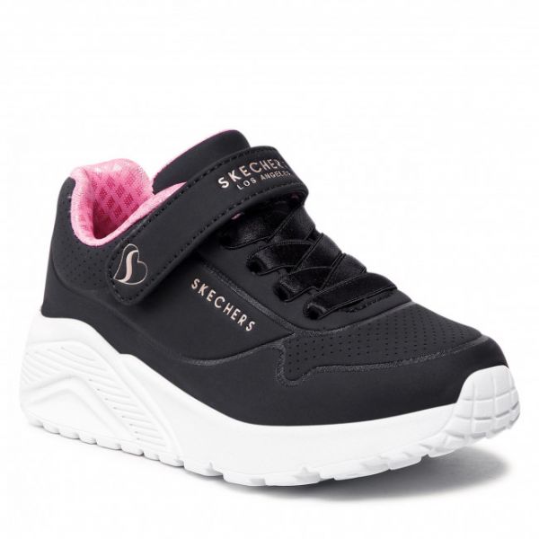 Sneakers SKECHERS - Uno Lite 310451L/BKRG Black/Rose Gold Sneakers SKECHERS - Uno Lite 310451L/BKRG Black/Rose Gold