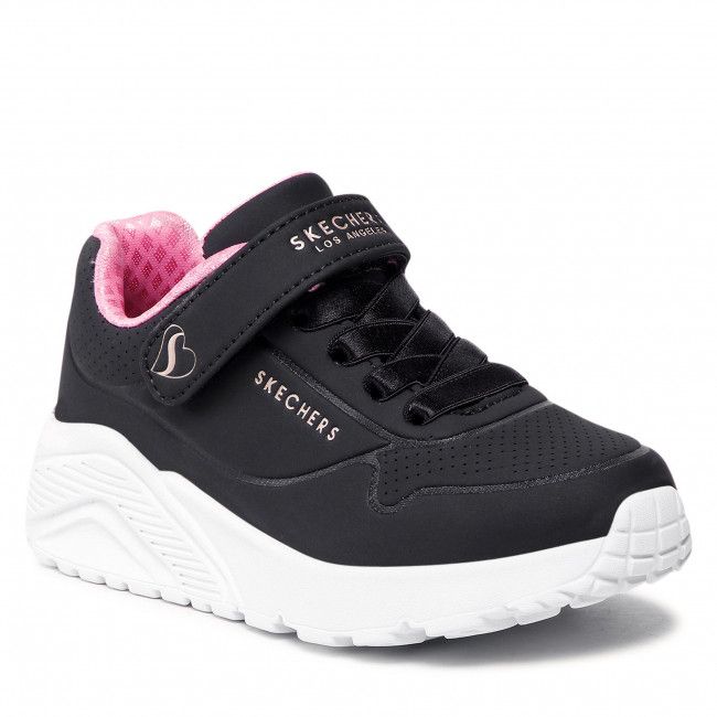 Sneakers SKECHERS - Uno Lite 310451L/BKRG Black/Rose Gold