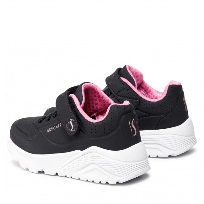 Sneakers SKECHERS - Uno Lite 310451L/BKRG Black/Rose Gold