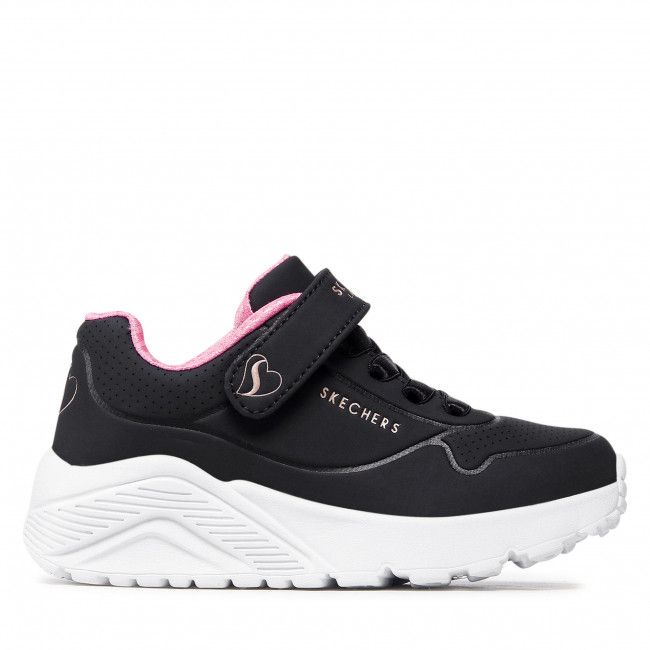 Sneakers SKECHERS - Uno Lite 310451L/BKRG Black/Rose Gold