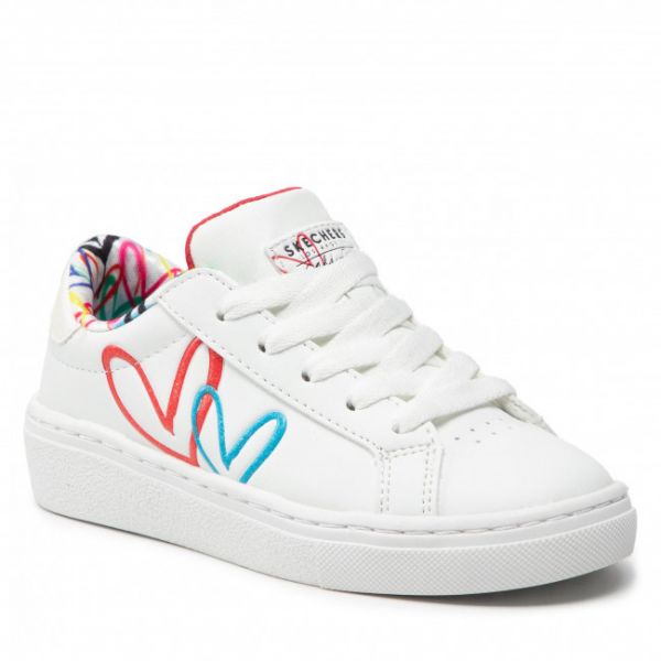 Sneakers SKECHERS - Whole Heart 314973L/WMLT White/Multi Sneakers SKECHERS - Whole Heart 314973L/WMLT White/Multi