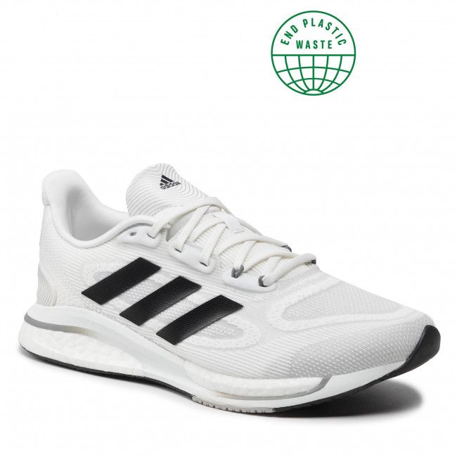 Scarpe adidas - Supernova + M H04482 Ftwwht/Cblack/Grethr