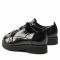Oxfords KARINO - 3904/090-P Czarny/Lakier Mat