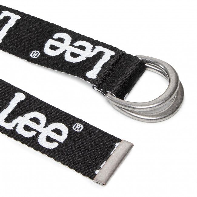 Cintura da uomo LEE - Logo Belt LA782001 Black