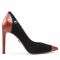 Scarpe stiletto BALDOWSKI - D03701-1451-002 Skóra Koniak 98/Zamsz Czarny