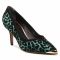 Scarpe stiletto BALDOWSKI - D03763-3359-001 Zamsz Czarny/Nairobi Zielony