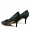 Scarpe stiletto BALDOWSKI - D03763-3359-001 Zamsz Czarny/Nairobi Zielony