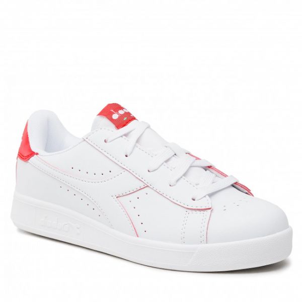 Sneakers DIADORA - Game P Smash Gs 101.177723 01 C2061 White/Tomato Red Sneakers DIADORA - Game P Smash Gs 101.177723 01 C2061 White/Tomato Red