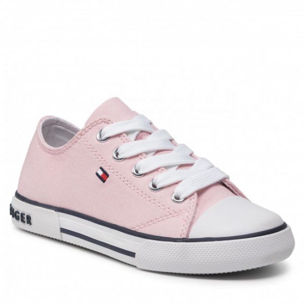 Scarpe da ginnastica Tommy Hilfiger - Low Cut Lace-Up Sneaker T3A4-32117-0890 M Pink 302 Scarpe da ginnastica Tommy Hilfiger - Low Cut Lace-Up Sneaker T3A4-32117-0890 M Pink 302