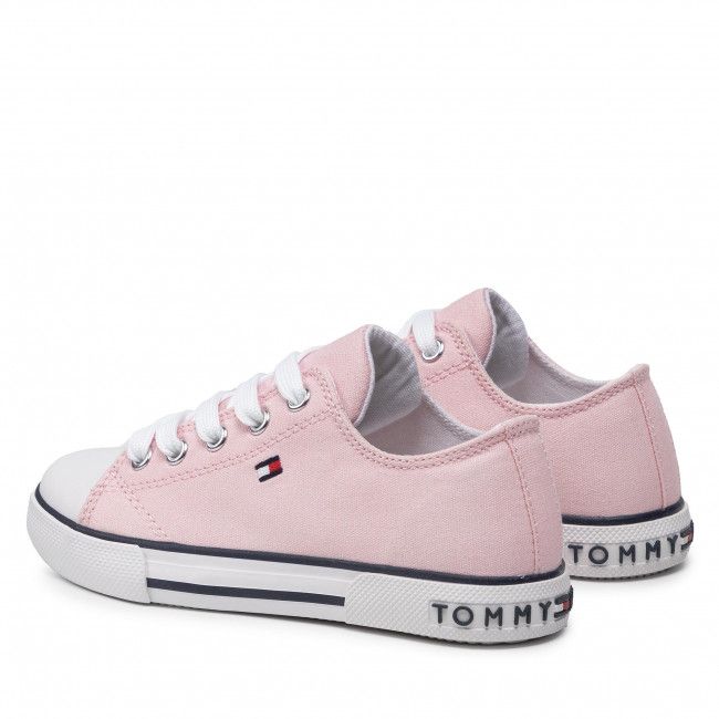 Scarpe da ginnastica Tommy Hilfiger - Low Cut Lace-Up Sneaker T3A4-32117-0890 M Pink 302