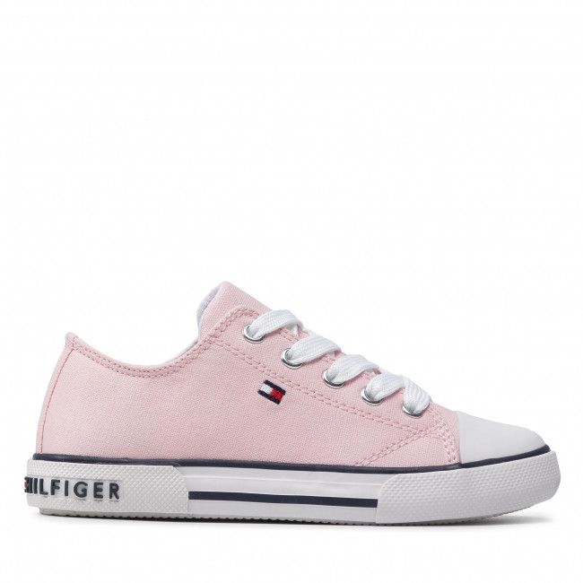 Scarpe da ginnastica Tommy Hilfiger - Low Cut Lace-Up Sneaker T3A4-32117-0890 M Pink 302