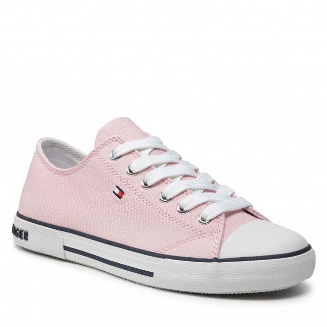 Scarpe da ginnastica Tommy Hilfiger - Low Cut Lace-Up Sneaker T3A4-32117-0890 S Pink 302