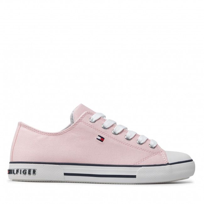 Scarpe da ginnastica Tommy Hilfiger - Low Cut Lace-Up Sneaker T3A4-32117-0890 S Pink 302