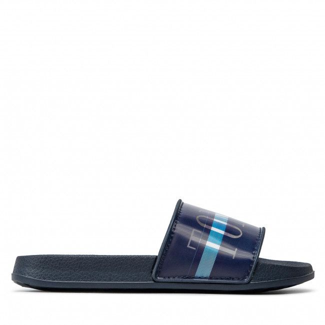 Ciabatte TOMMY HILFIGER - Holographic Pool Slide T3B0-32276-1172800 M Blue