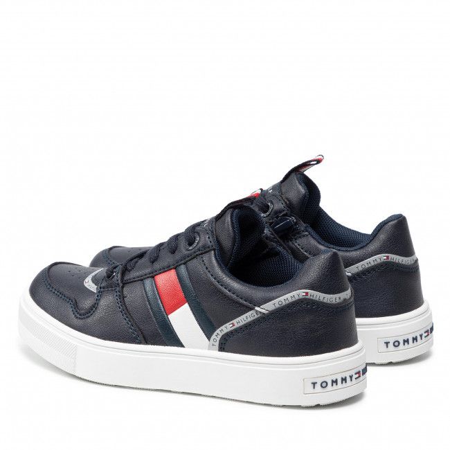 Sneakers Tommy Hilfiger - Low Cut Lace-Up Sneaker T3B4-32065-0900 M Blue 800