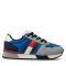 Sneakers TOMMY HILFIGER - Low Cut Lace-Up Sneaker T3B4-32241-1040 M Grey/Royal X602