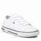 Scarpe da ginnastica Tommy Hilfiger - Low Cut Lace-Up Sneaker T3X4-32207-0890 M White 100