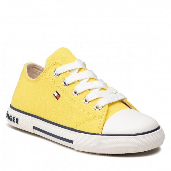 Scarpe da ginnastica Tommy Hilfiger - Low Cut Lace-Up Sneaker T3X4-32207-0890 M Yellow 200 Scarpe da ginnastica Tommy Hilfiger - Low Cut Lace-Up Sneaker T3X4-32207-0890 M Yellow 200